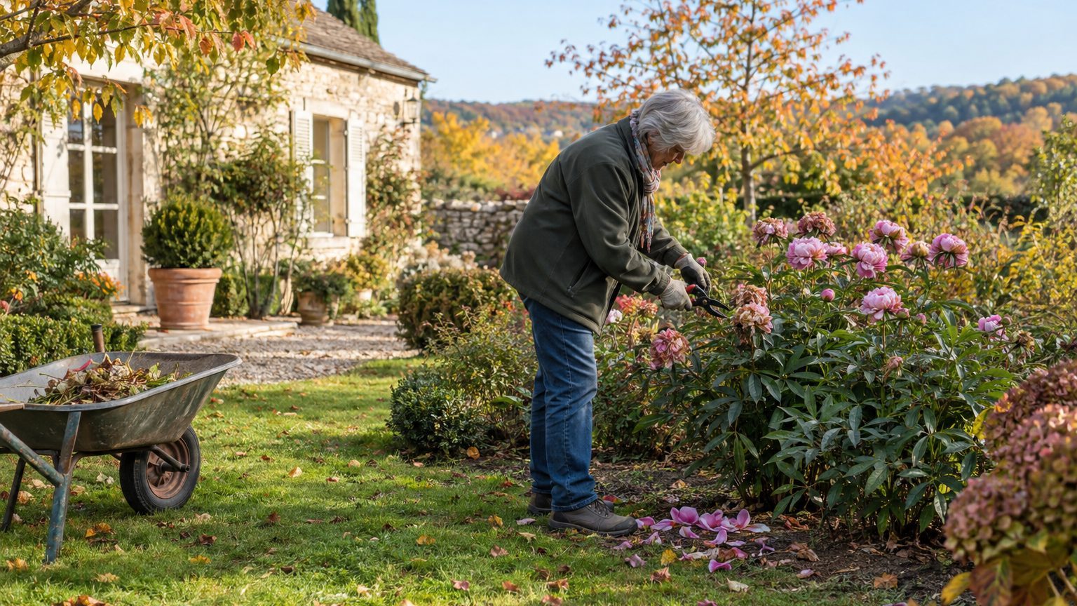 Faut-il couper les fleurs fanées des pivoines ?