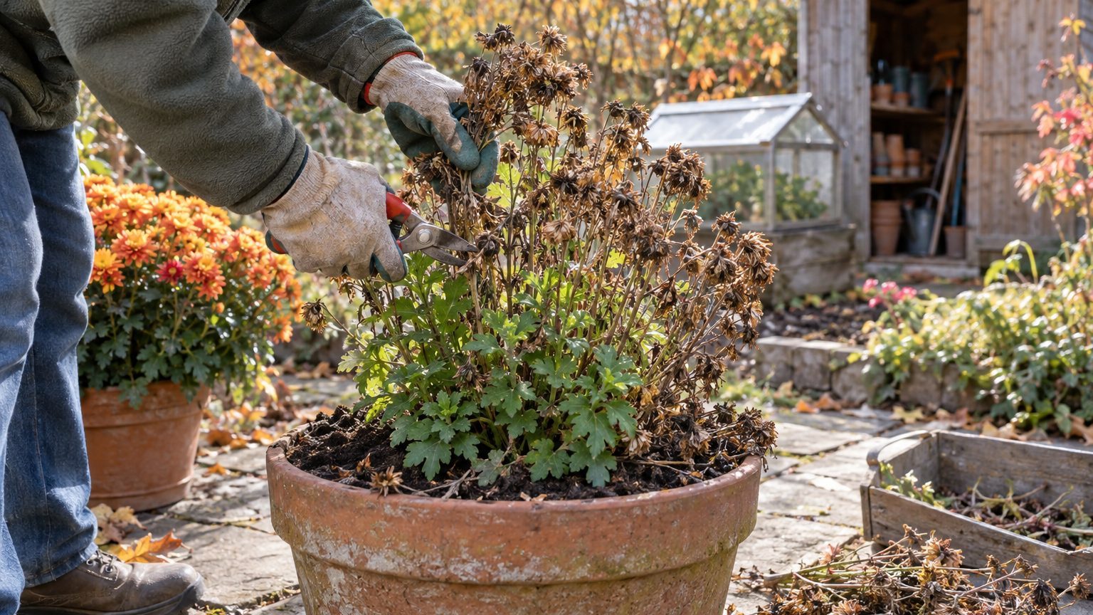 Garder son chrysanthème après la Toussaint pour qu'il refleurisse