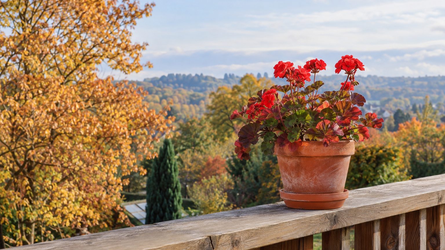 Géranium aux feuilles rouges : froid, carence ou arrosage, comment le corriger