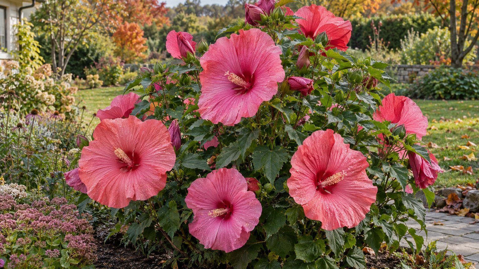 Hibiscus vivace : entretien au fil des saisons