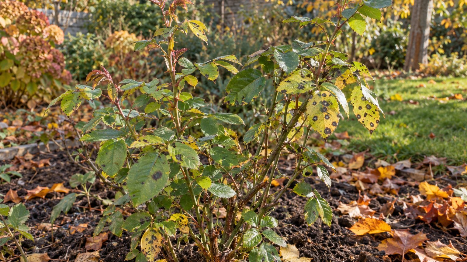 « Je pensais que les feuilles tombées nourriraient mon rosier tout l'hiver » : pourquoi les taches noires sont revenues dè...