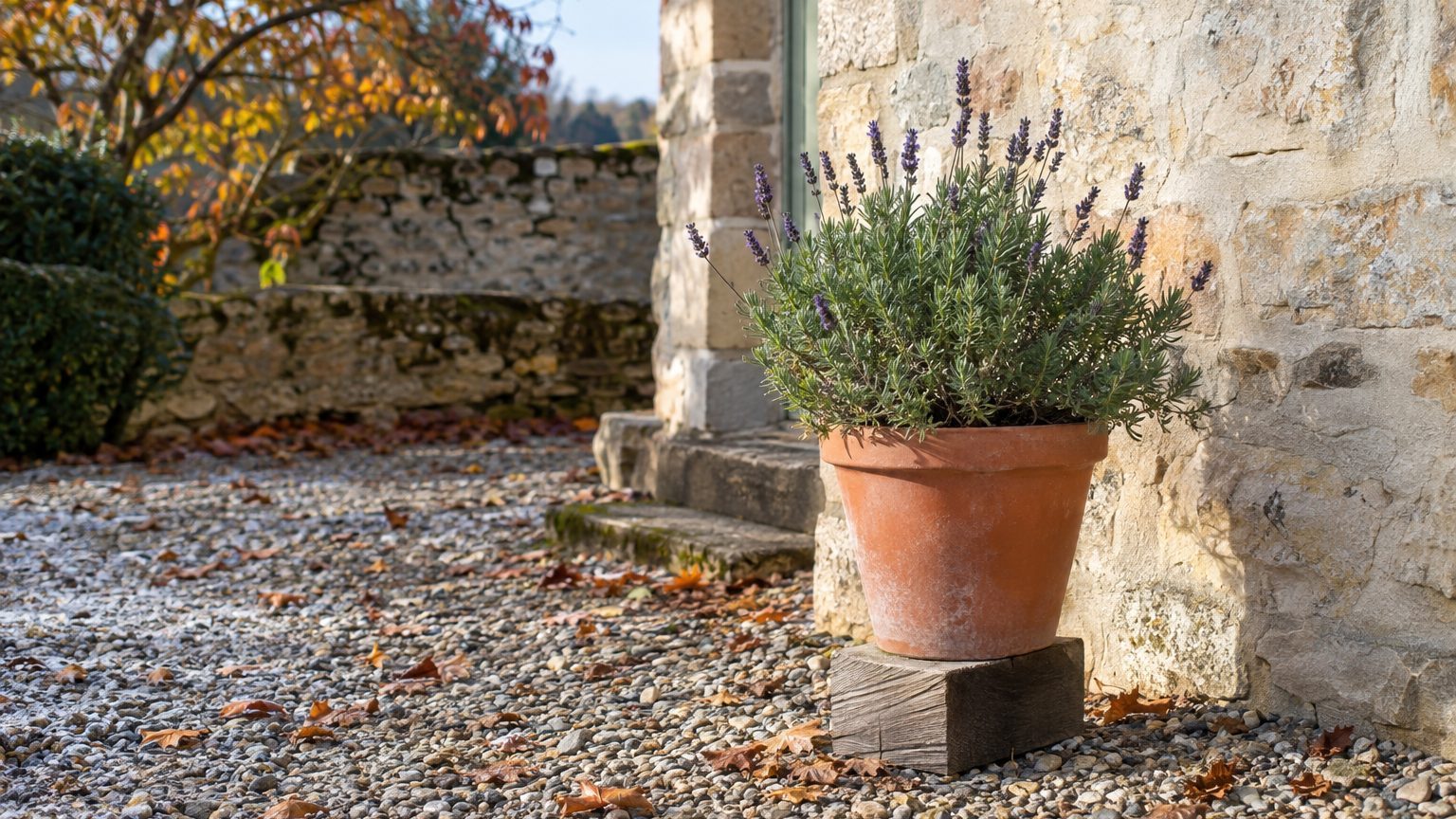 Lavande en pot en hiver : dehors ou dedans, arrosage et protection contre l'humidité