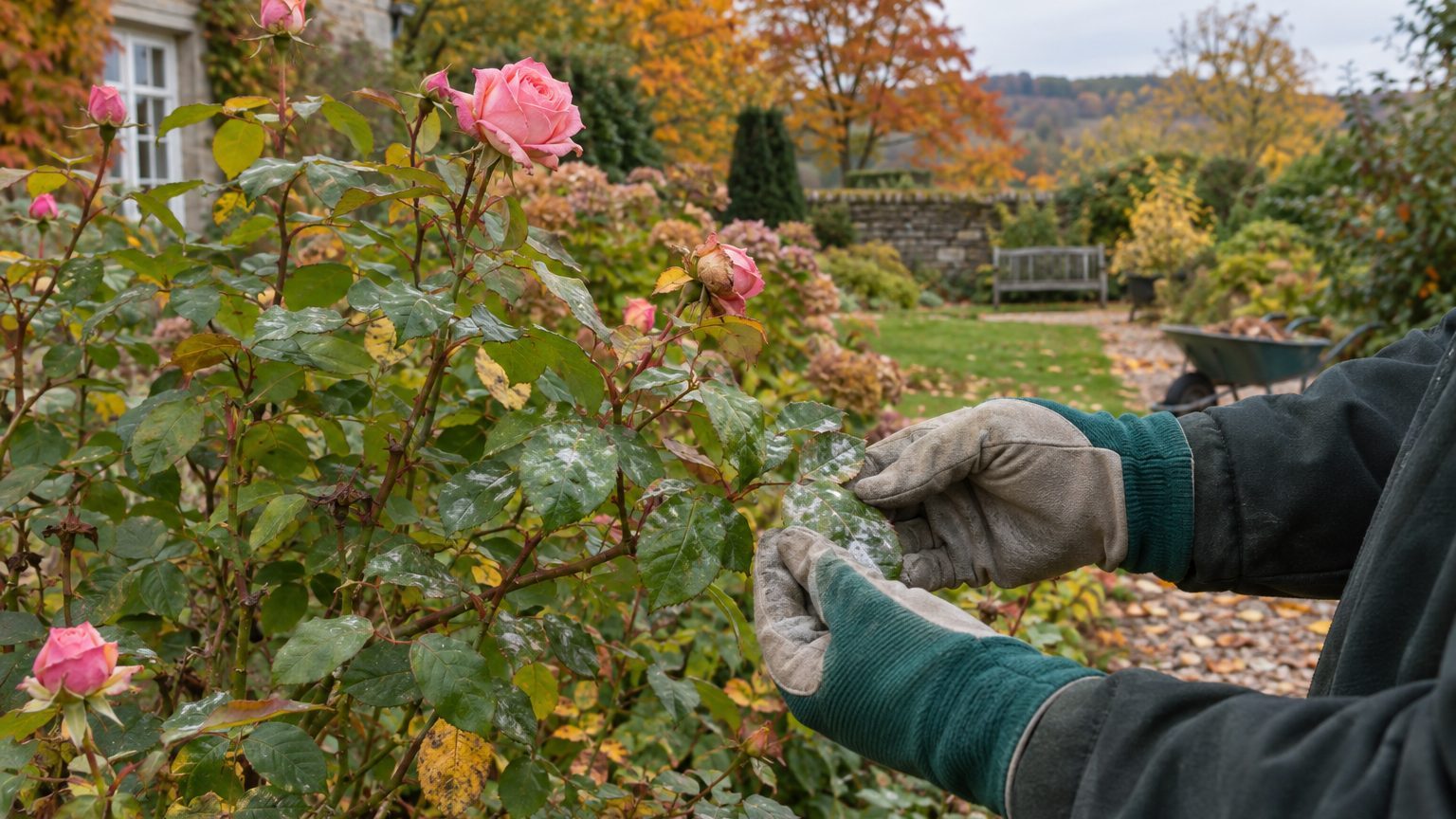 Oïdium du rosier : traitement naturel et gestes pour éviter qu'il revienne