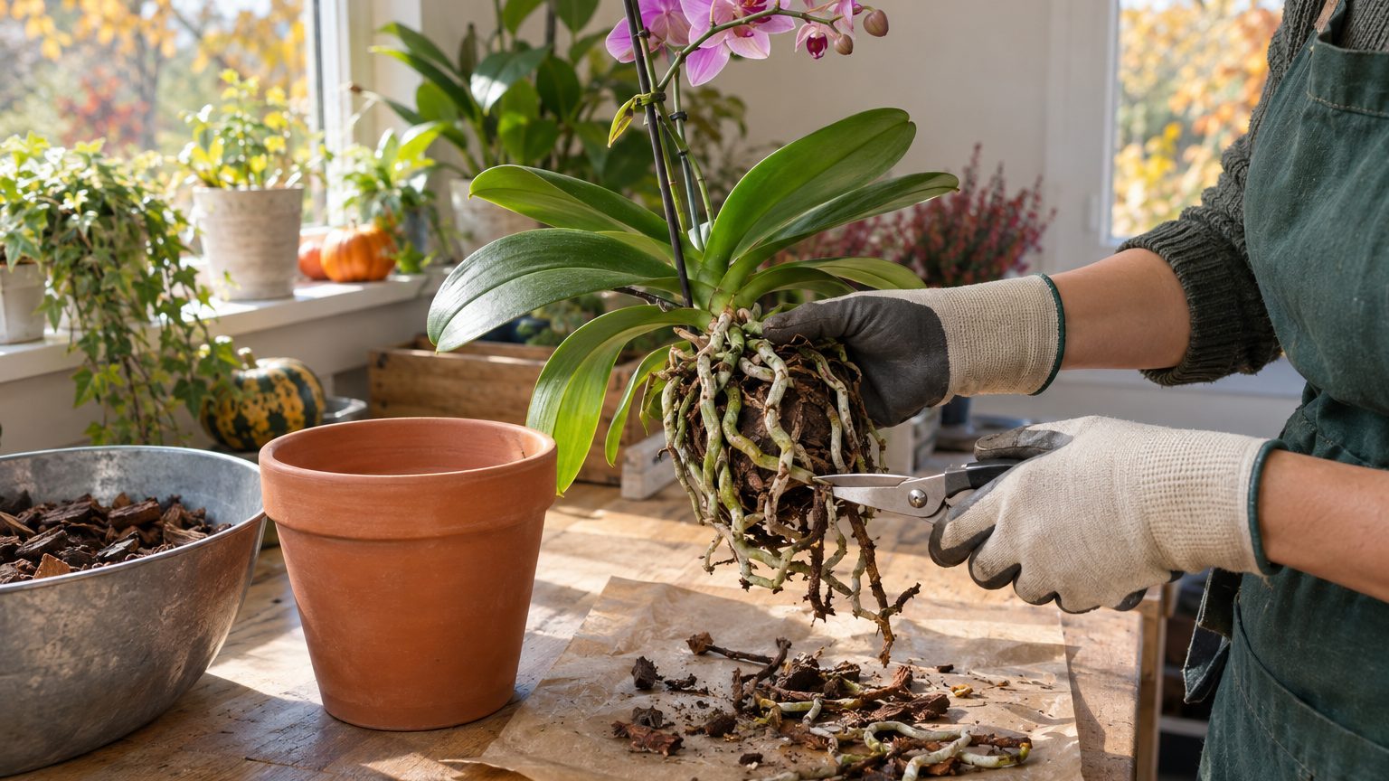 Orchidée aux racines pourries : peut-on la sauver, et en combien de temps ?