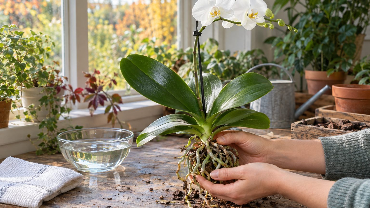 Orchidée sans racine : peut-on la sauver, et en combien de temps ?