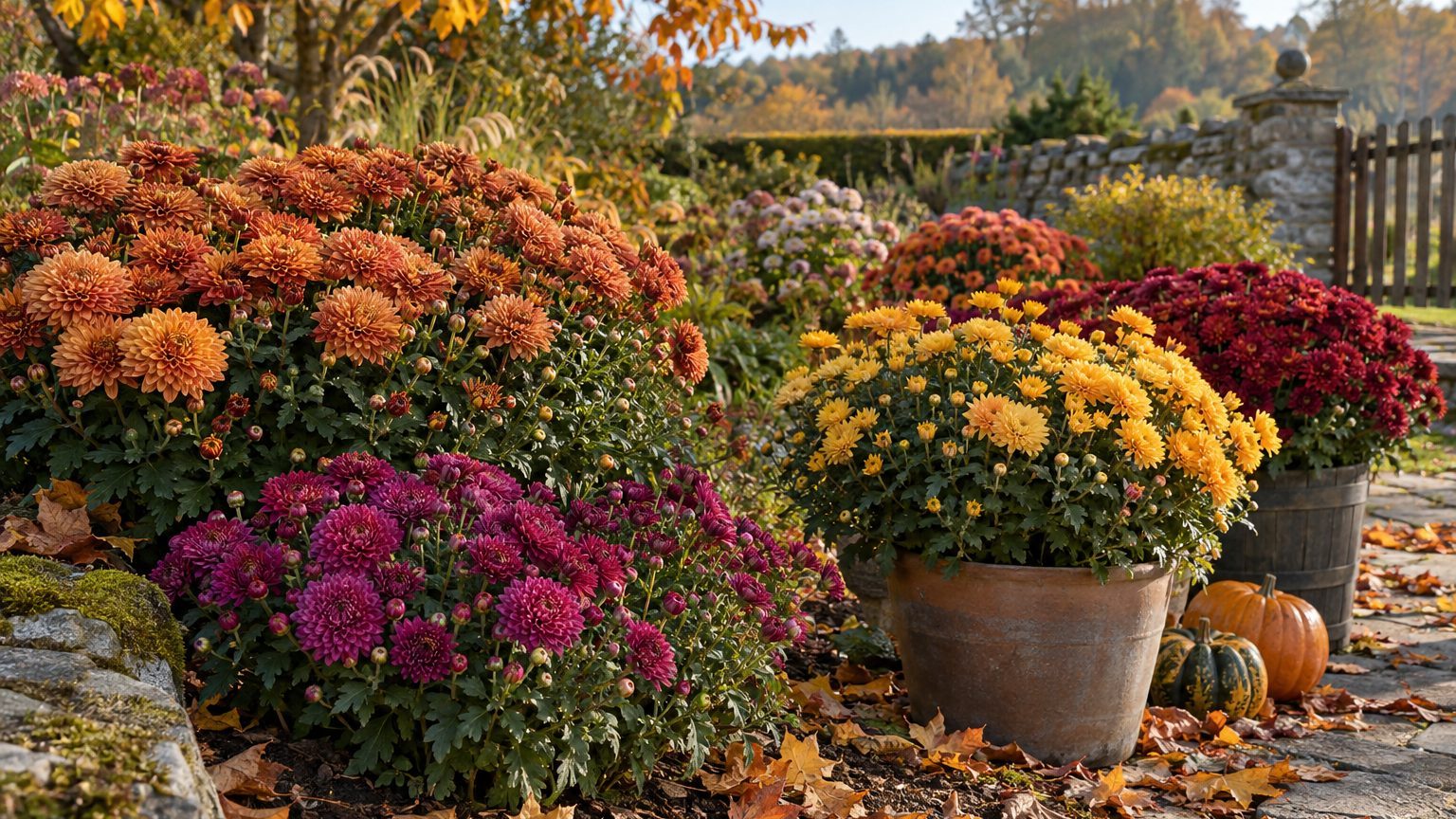 Quand fleurit le chrysanthème ? Calendrier des variétés