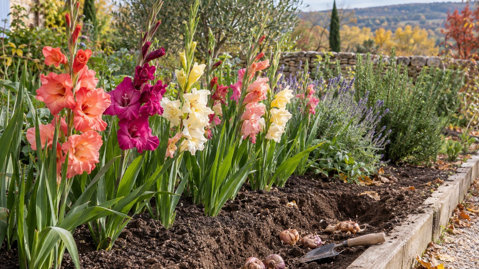 Replanter ses glaïeuls : date par région et floraison échelonnée