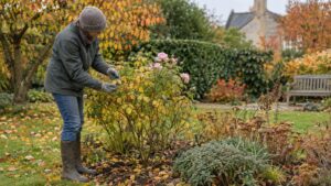 Rosier aux feuilles jaunes en automne : chute normale ou maladie, comment faire la différence