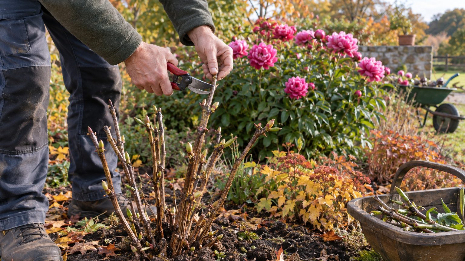 Tailler les pivoines : que couper, à quel moment, selon le type