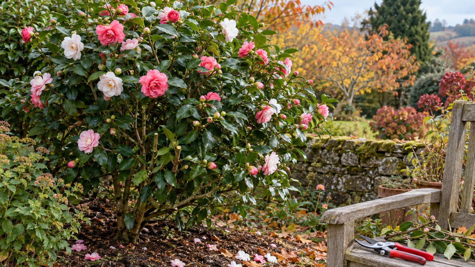 Tailler un camélia sans perdre la floraison : quand et comment